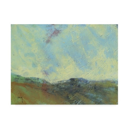 Paul Bailey 'Morning Light Over Mountains' Canvas Art,35x47